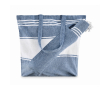 Set de serviette hammam et sac de plage 180 g/m² couleur bleu
