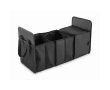 Organisateur de voiture pliable en polyester RPET 600D couleur noir