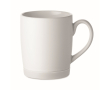 Tasse en céramique blanche mate avec base en silicone colorée 300ml couleur blanc