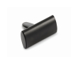 Étui pour désodorisant de voiture avec couvercle en aluminium et clip couleur noir