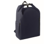 Sac à dos roll-top en RPET pour PC avec poche latérale élastique 15'' couleur bleu marine