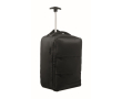 Sac à dos trolley en polyester RPET 290T avec 3 poches 15'' couleur noir