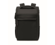 Sac à dos pour ordinateur en PU, doublure en RPET et compartiment 15'' couleur noir