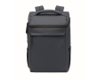 Sac à dos pour ordinateur en PU, doublure en RPET et compartiment 15'' couleur bleu bondi