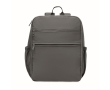 Sac à dos de voyage en nylon déperlant avec plusieurs poches 20 L couleur gris foncé