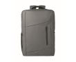 Sac à dos en RPET avec revêtement PU pour ordinateur jusqu’à 15'' couleur gris foncé