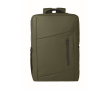 Sac à dos en RPET avec revêtement PU pour ordinateur jusqu’à 15'' couleur vert militaire