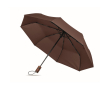 Parapluie automatique pliable en polyester résistant au vent Ø94 couleur marron