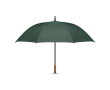 Parapluie automatique en pongé résistant avec manche droit Ø137 couleur vert