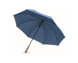 Parapluie automatique en pongé résistant avec manche droit Ø137 couleur bleu bondi