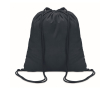 Sac à dos à cordelette personnalisable en coton de 100 g/m2 Eco Trend couleur bleu marine