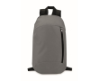 Sacs à dos de sport personnalisés économiques en polyester Slim couleur gris foncé