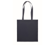 Sac en coton avec longues poignées renforcées 140 g/m2 Eco Max Colour couleur bleu marine
