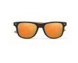 Lunettes de soleil sérigraphiées avec branches en bambou BeachWood couleur orange