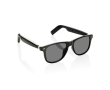 Lunettes audio intelligentes avec traduction IA polarisées UV400 couleur noir