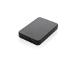 Batterie externe en plastique recyclé avec deux ports 5 000 mAh couleur noir