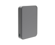 Batterie externe 10 000 mAh 25 W magnétique et sans fil USB‑C couleur gris