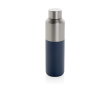 Gourde thermique en acier recyclé avec bouchon antifuite 600ml couleur bleu marine