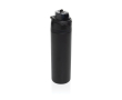 Bouteille en acier inoxydable recyclé à double paroi 700ml couleur noir