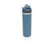 Bouteille en acier inoxydable recyclé à double paroi 700ml couleur bleu