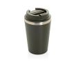 Mug isotherme à double paroi écologique couvercle anti-goutte 350 ml couleur vert
