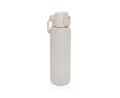 Gourde de sport en acier recyclé avec bouchon antifuite 600 ml couleur beige