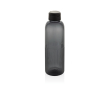 Gourde en RPET au design ondulé avec anse 750 ml couleur noir