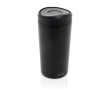 Mug thermos à emporter écologique avec couvercle 400 ml Avira Alix couleur noir