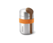 Flacon thermique en acier inoxydable anti-goutte Black+Blum 400ml couleur orange