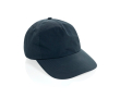 Casquette 5 panneaux en nylon recyclé, légère et respirante couleur bleu marine