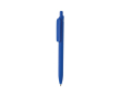 Stylo écologique avec grand clip et encre bleue Dokumental® couleur bleu