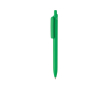 Stylo écologique avec grand clip et encre bleue Dokumental® couleur vert