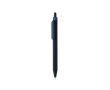 Stylo écologique au toucher doux avec clip et encre bleue couleur bleu marine