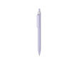 Stylo écologique au toucher doux avec clip et encre bleue couleur violet