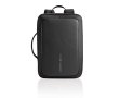 Sac à dos antivol en RPET convertible en mallette pour PC 16\" couleur noir