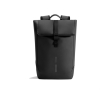 Sac à dos polyvalent en tissu résistant à l'eau avec rabat pour PC 16\" couleur noir