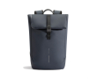 Sac à dos polyvalent en tissu résistant à l'eau avec rabat pour PC 16\" couleur bleu marine