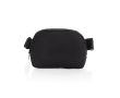 Sac bandoulière multi-usages en RPET avec sangle et capacité 1L couleur noir