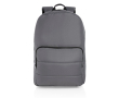 Sac à dos éco pour ordinateur de 15,6'' avec marqueur AWARE™ couleur argenté mat