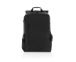 Sac à dos en RPET résistant à l'eau avec poche frontale pour PC 15,6” couleur noir