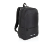 Sac à dos en polyester recyclé style business avec poches 15,6\" couleur noir
