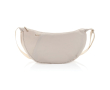 Sac bandoulière XL en RPET avec poche extérieure et sangle ajustable couleur beige