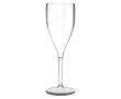 Coupe de champagne réutilisable Tritan® fabriquée dans l’UE 160 ml couleur transparent