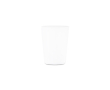 Petite gobelet réutilisable et recyclable en plastique 220 ml couleur blanc