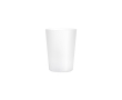 Petite gobelet réutilisable et recyclable en plastique 220 ml couleur translucide
