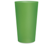 Gobelet réutilisable coloré compatible lave-vaisselle 300 ml couleur vert transparent