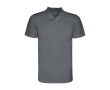 Polo technique en tricot piqué polyester pour homme 150 g/m² Roly couleur gris foncé