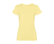 T-shirt femme ajusté à manches courtes 280 g/m² Roly Fiyi couleur jaune