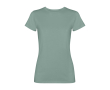 T-shirt femme ajusté à manches courtes 280 g/m² Roly Fiyi couleur vert foncé