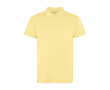 Polo unisexe à manches courtes effet délavée 200 g/m² Roly Cobain couleur jaune